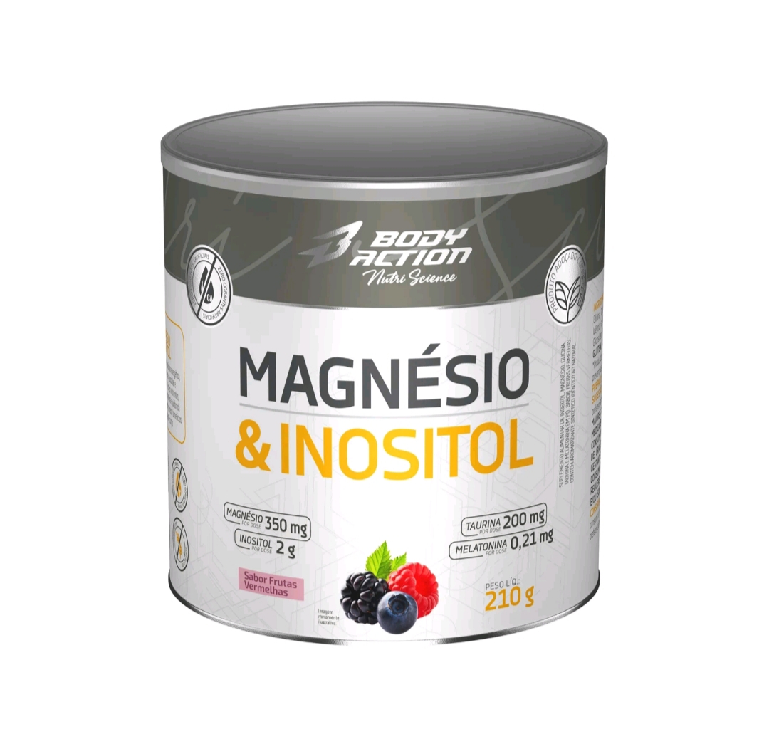 Produto Magnésio & Inositol - Frutas Vermelhas